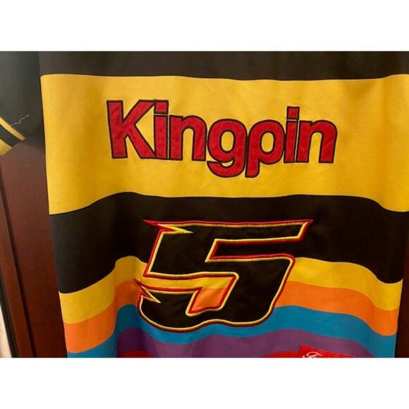 Kingpin Hudson Outerwear Fast Life Collection Winners Circle #5 Racing Jersey Md - Picture 5 of 6